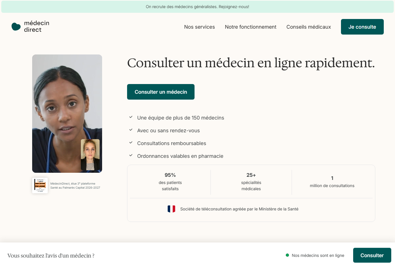 Avis Médecin Direct